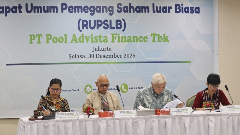 Ringkasan Risalah RUPSLB  Tahun 2025 PT Pool Advista Finance Tbk.